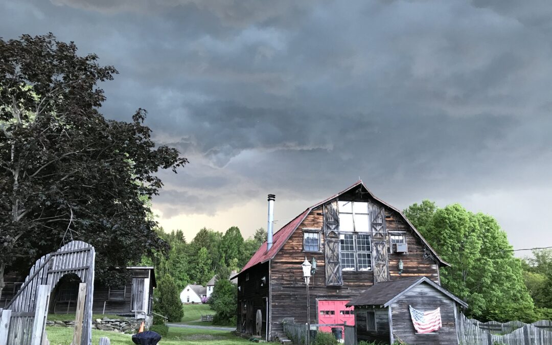 Spending August in a Barn